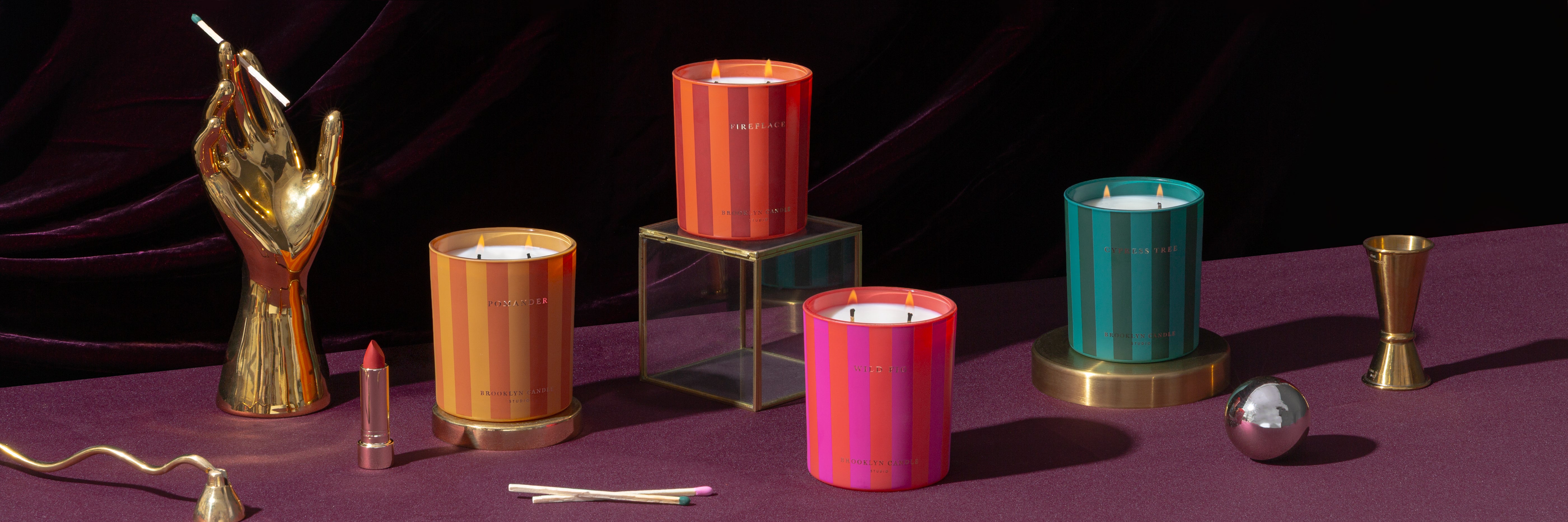 Holiday Pop Candle Collection Brooklyn Candle Studio