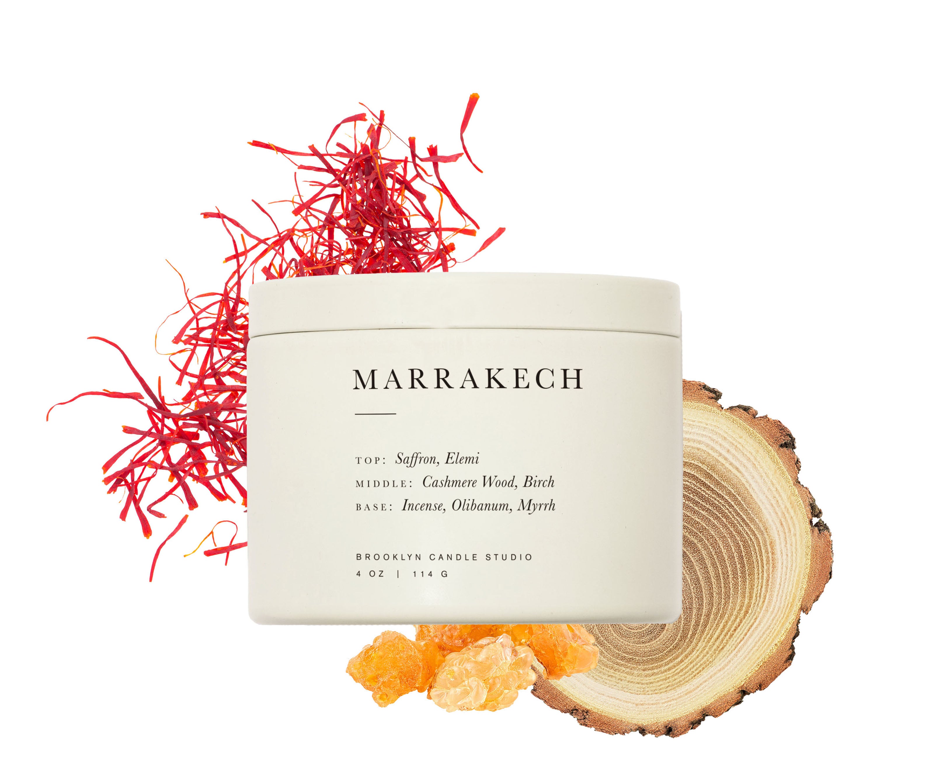 Marrakech Travel Candle Scent Composition