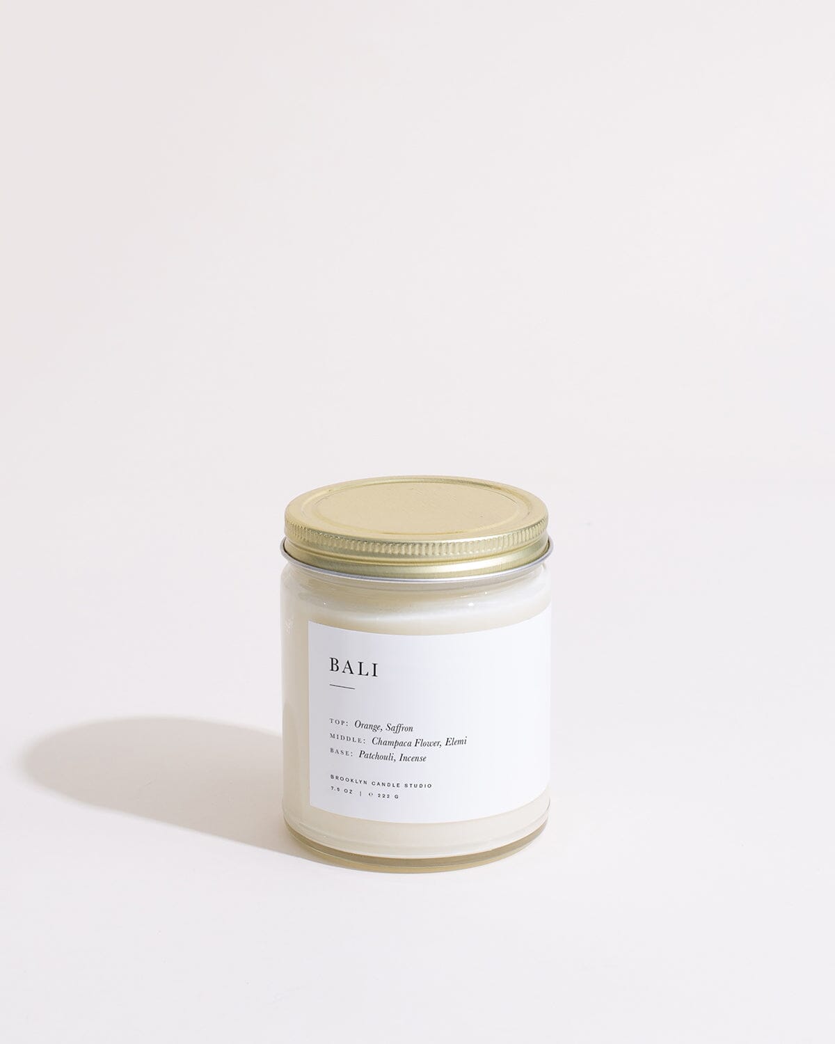 Bali Jar Candle Minimalist Brooklyn Candle Studio