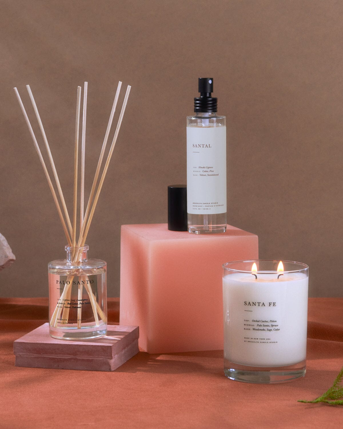 Build a Trio: Candle + Diffuser + Room Spray Bundles Brooklyn Candle Studio