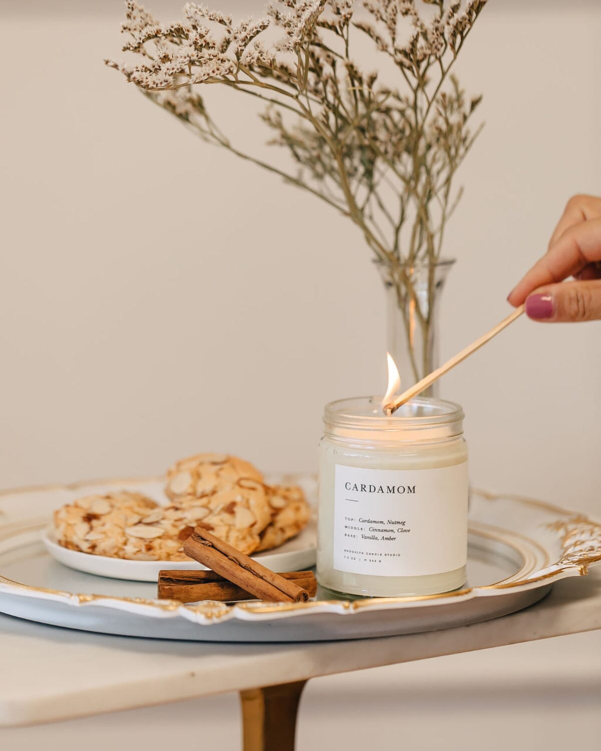 Cardamom Jar Candle Minimalist Brooklyn Candle Studio