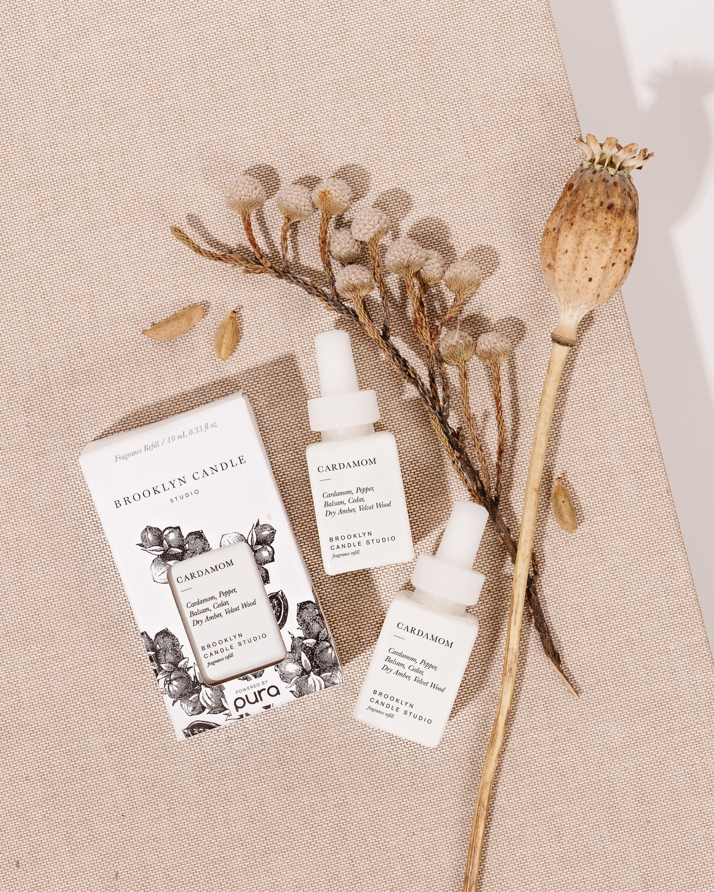Cardamom Refill for Pura Pura Brooklyn Candle Studio