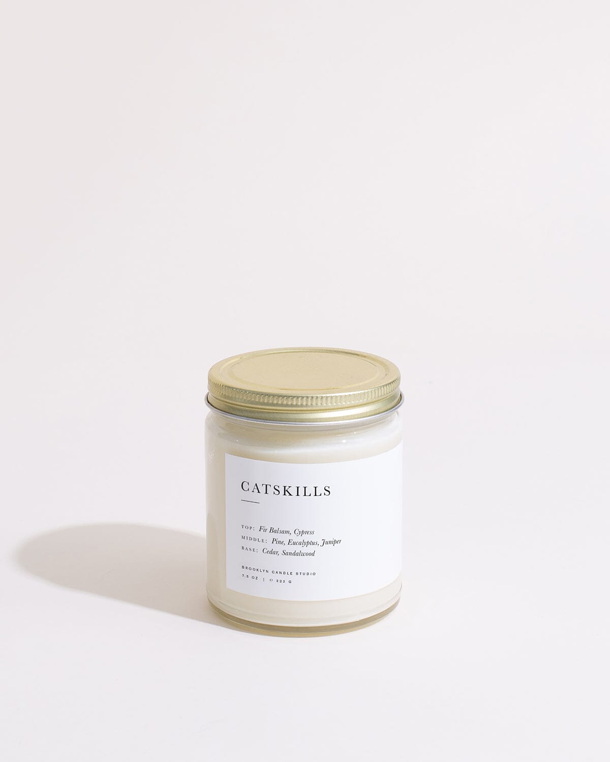 Catskills Jar Candle Minimalist Brooklyn Candle Studio
