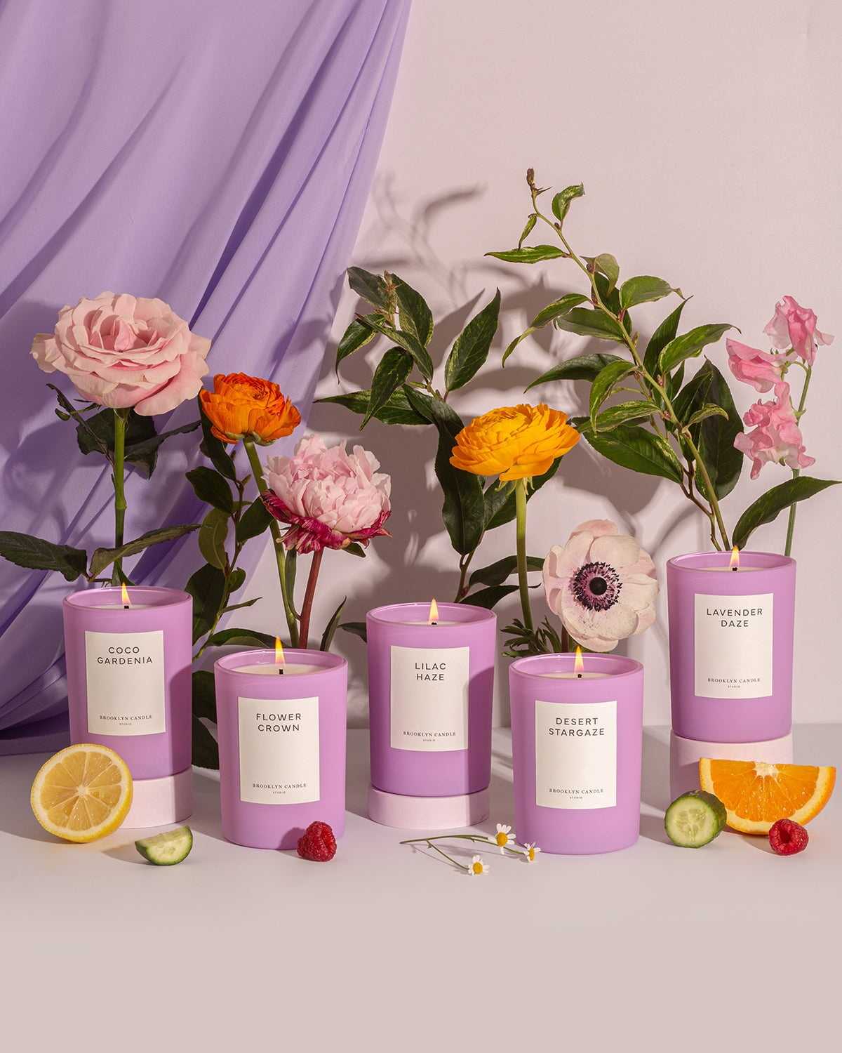 Coco Gardenia Limited Edition Candle Lilac Haze Collection Brooklyn Candle Studio 