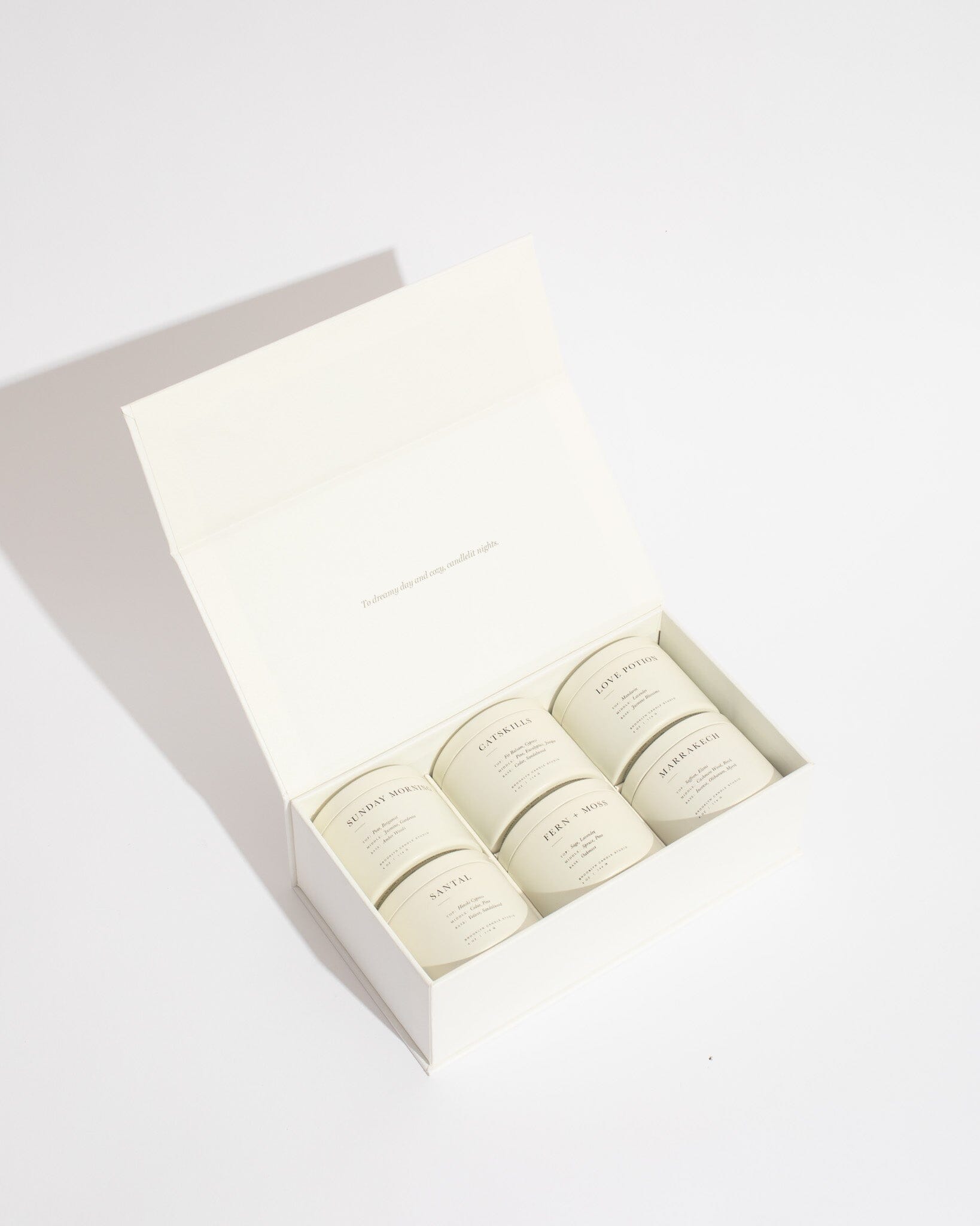 Custom Travel Candle Set Mini Candle Tins Brooklyn Candle Studio