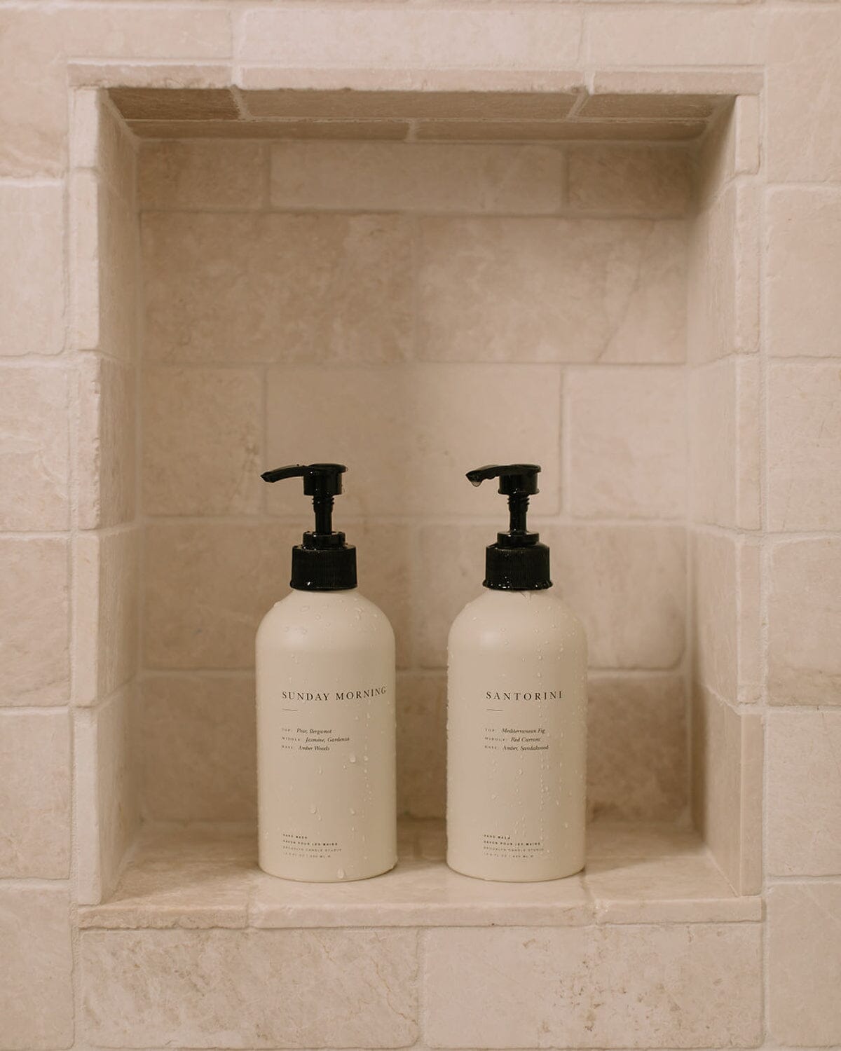 Hand + Body Wash Duo: Sunday Morning and Santorini Soap Brooklyn Candle Studio