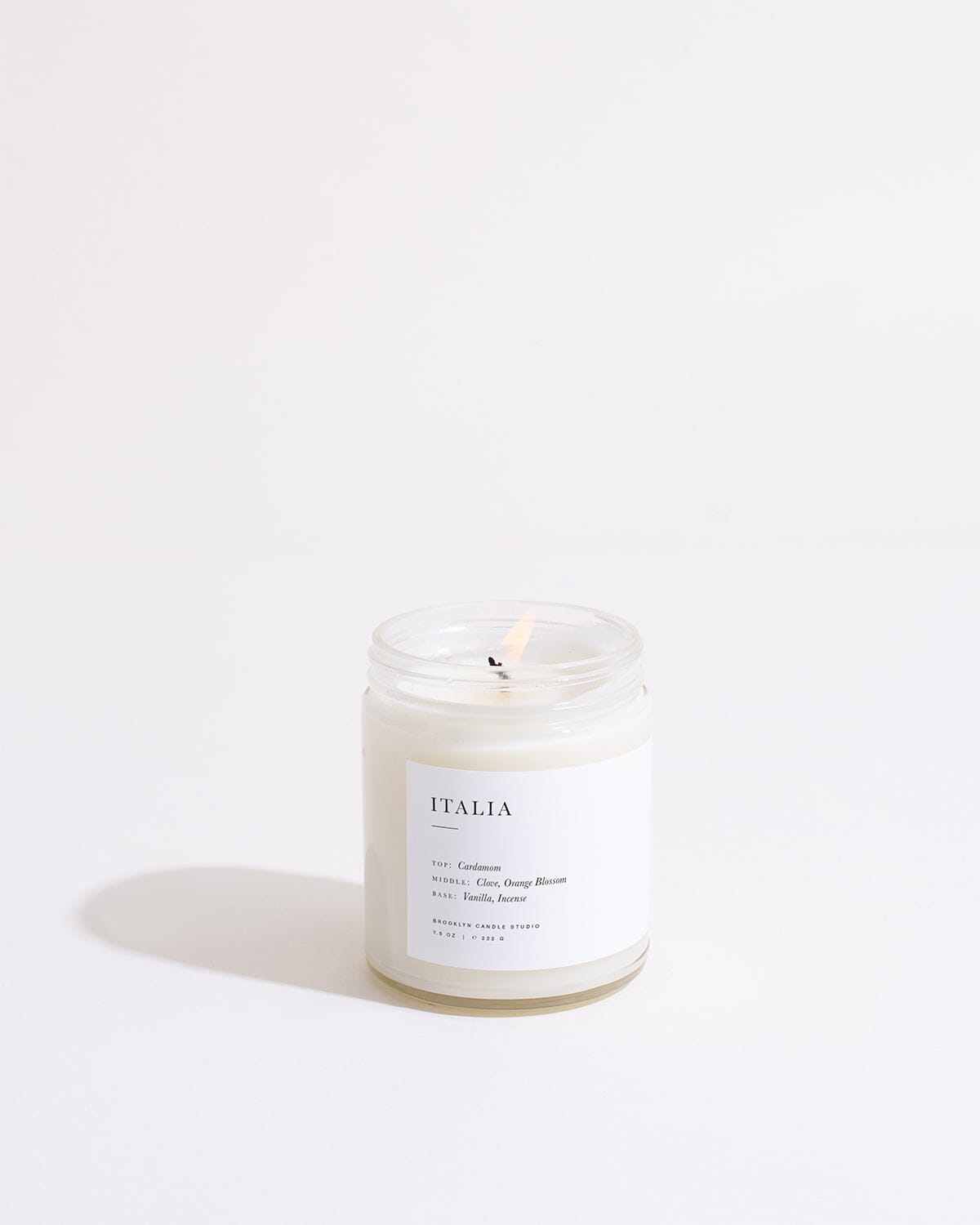 Italia Jar Candle Minimalist Brooklyn Candle Studio