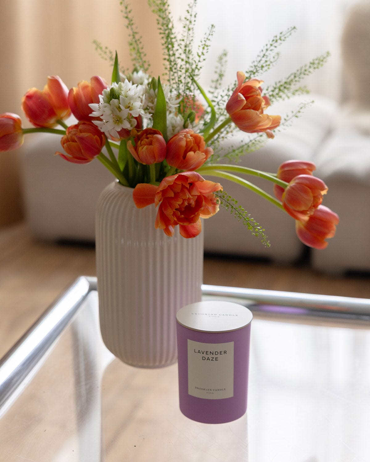 Lavender Daze Limited Edition Candle Lilac Haze Collection Brooklyn Candle Studio