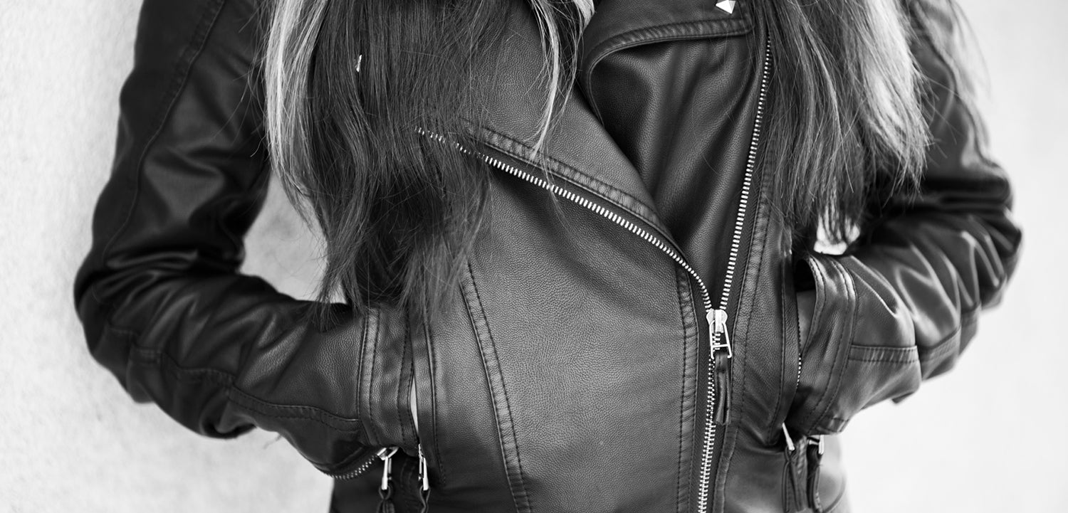 image of a leather jacket