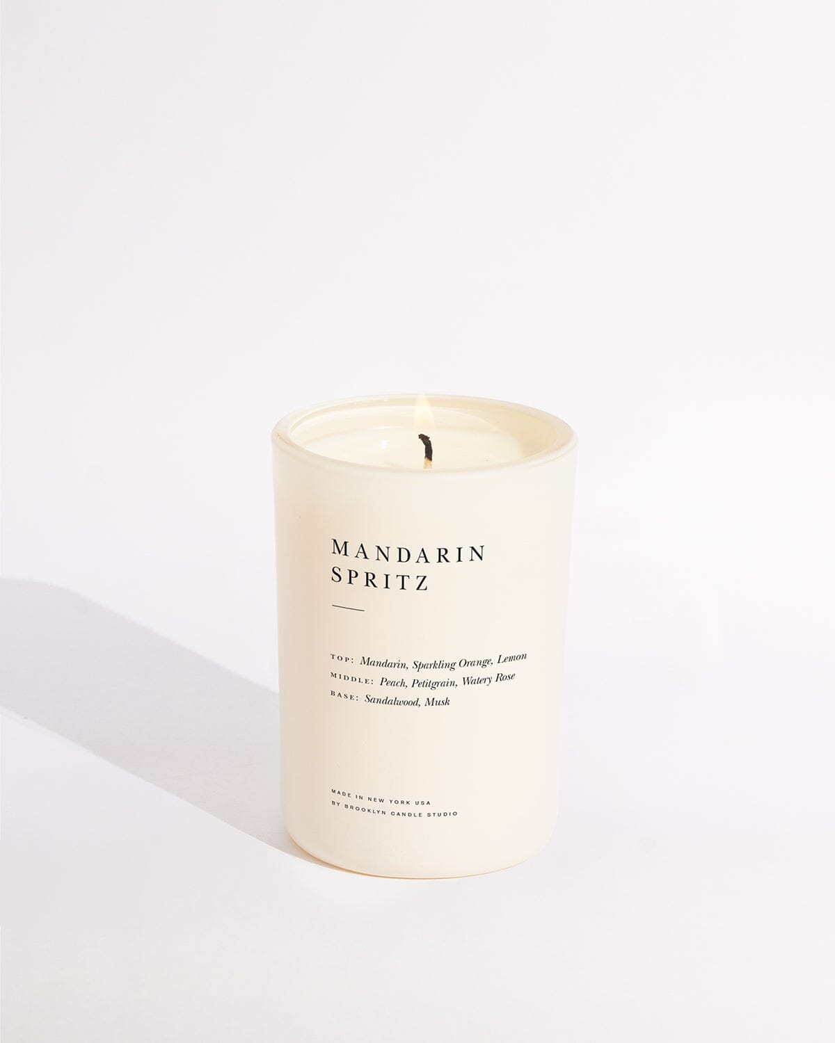 Limited Edition Mandarin Spritz Candle Limited Edition Brooklyn Candle Studio