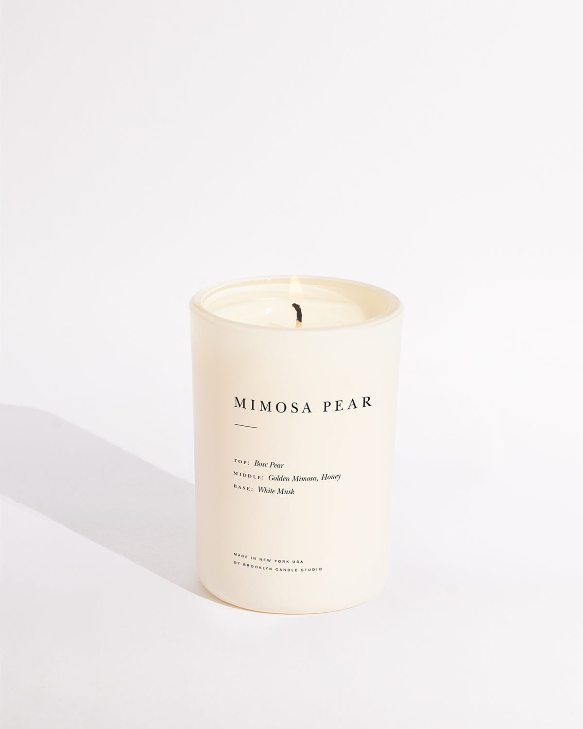 Limited Edition Mimosa Pear Candle Limited Edition Brooklyn Candle Studio
