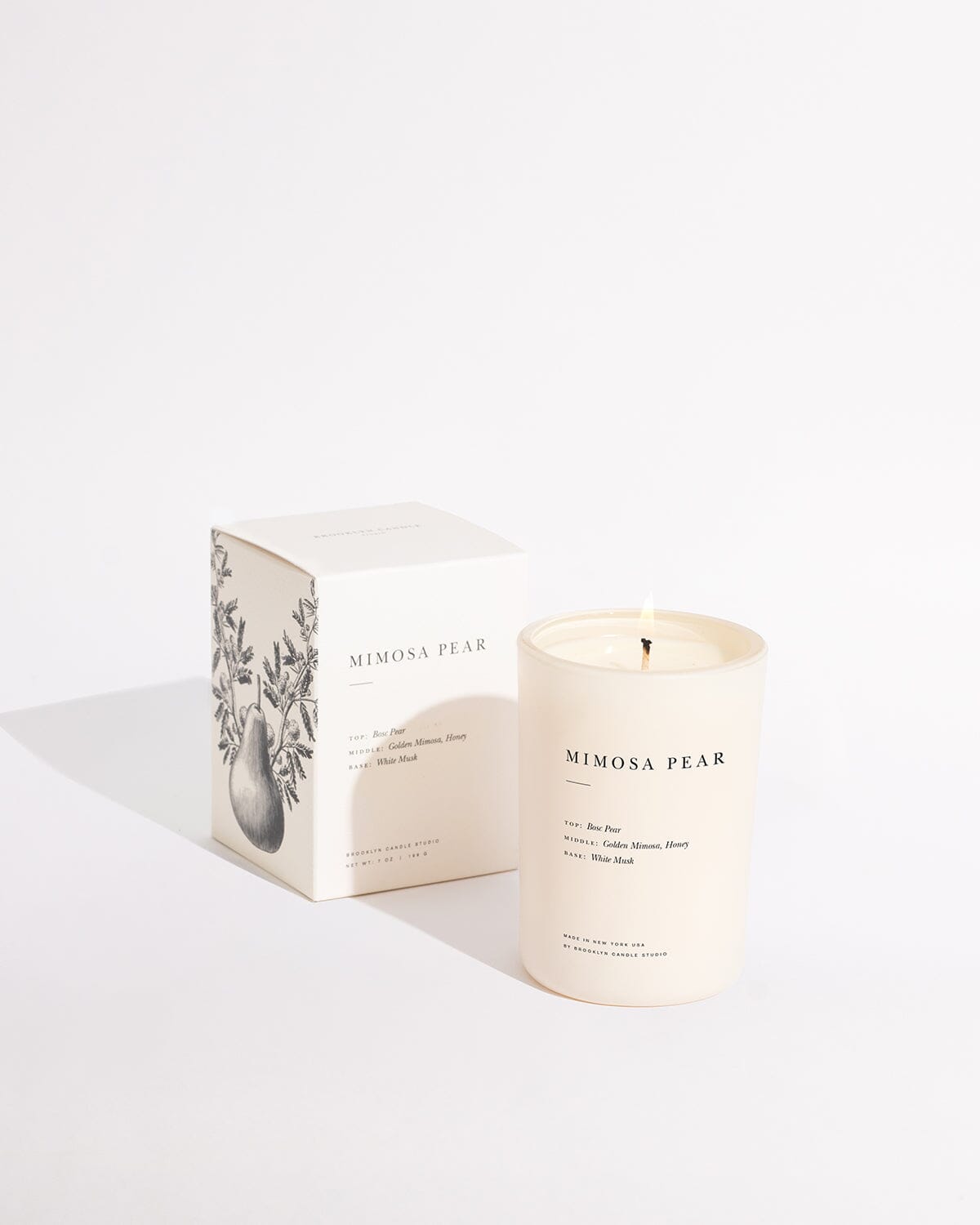 Limited Edition Mimosa Pear Candle Limited Edition Brooklyn Candle Studio