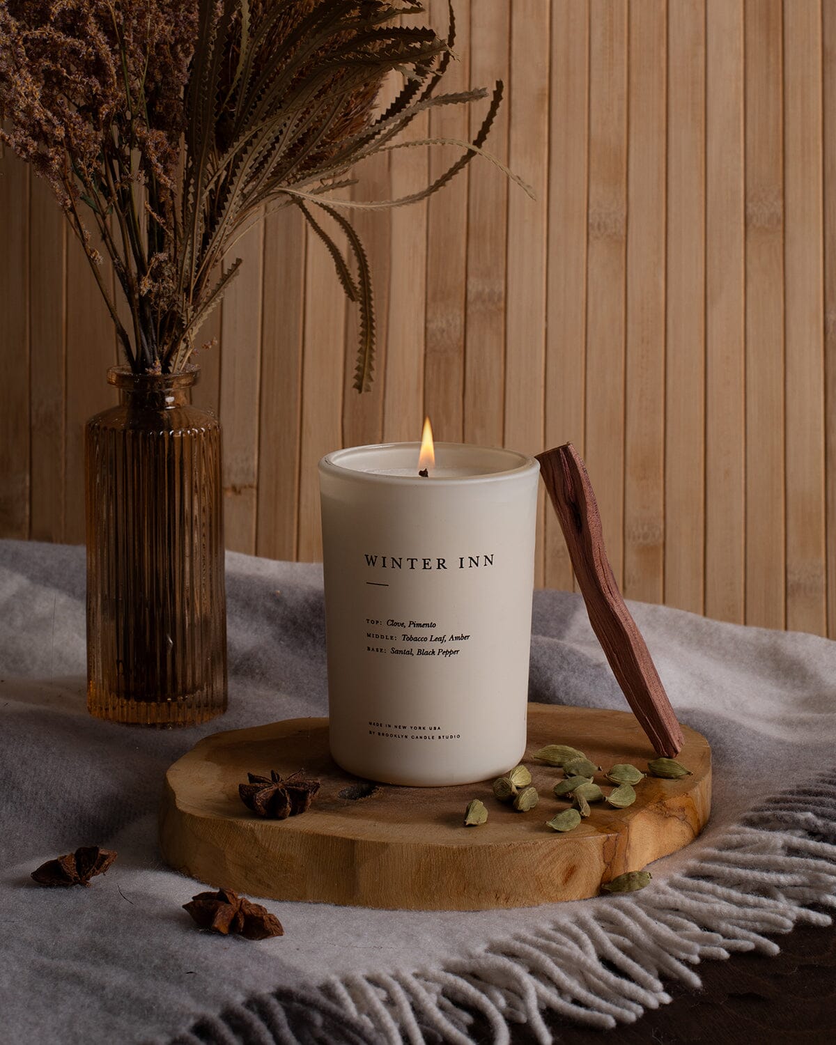 Limited Edition Winter Inn Candle Limited Edition Brooklyn Candle Studio