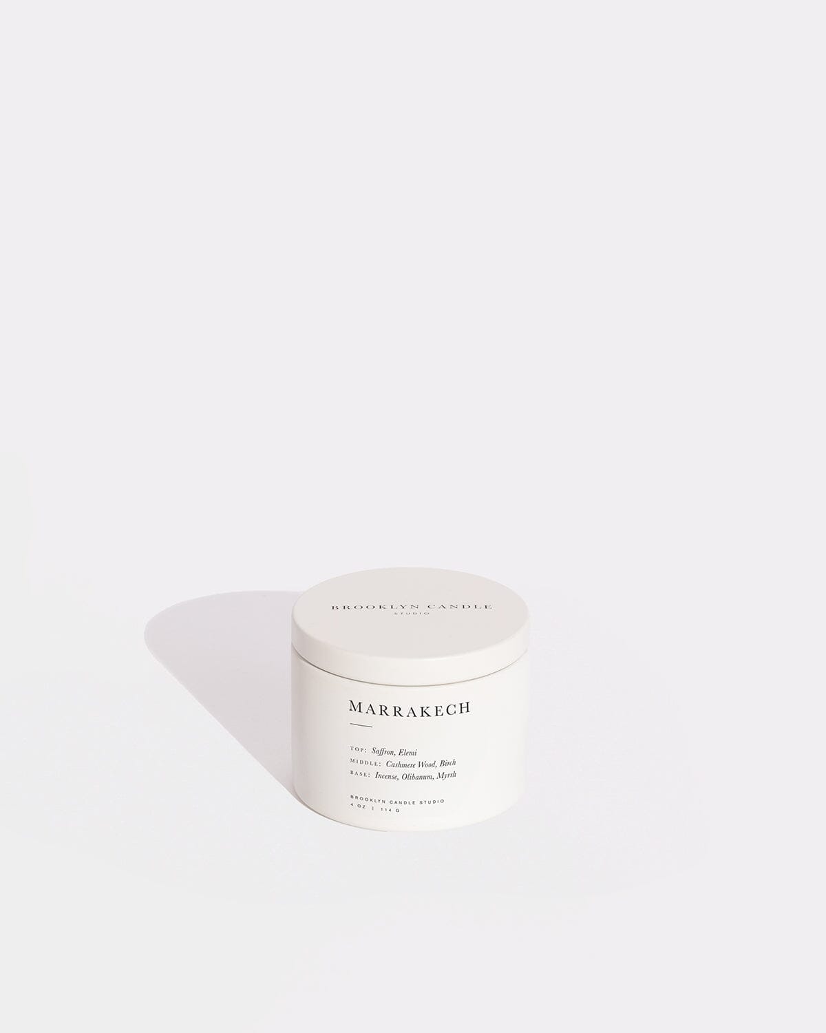 Marrakech Travel Candle Mini Candle Tins Brooklyn Candle Studio