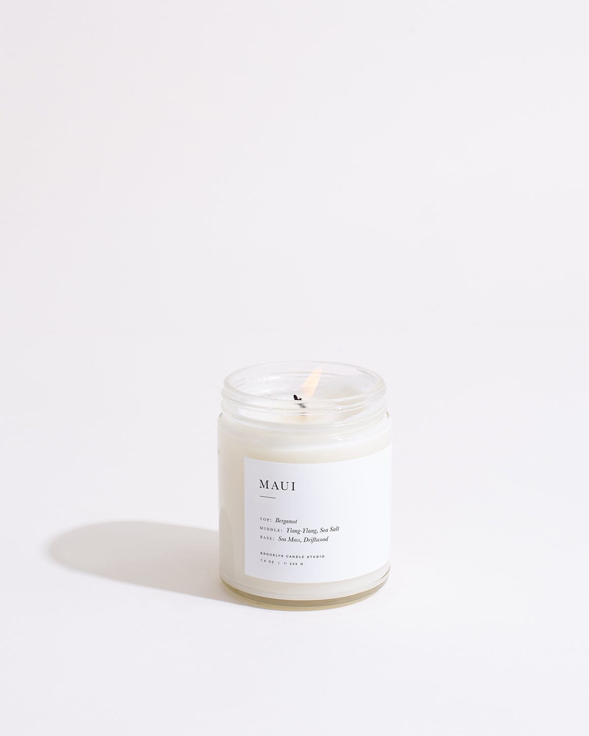 Maui Jar Candle Minimalist Brooklyn Candle Studio