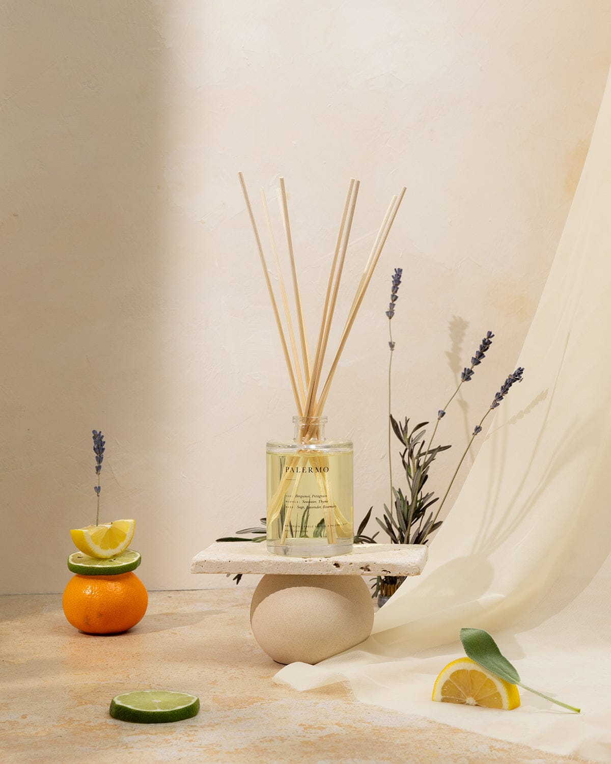 Palermo x Brooklyn Candle Studio Reed Diffuser Reed Diffusers Brooklyn Candle Studio
