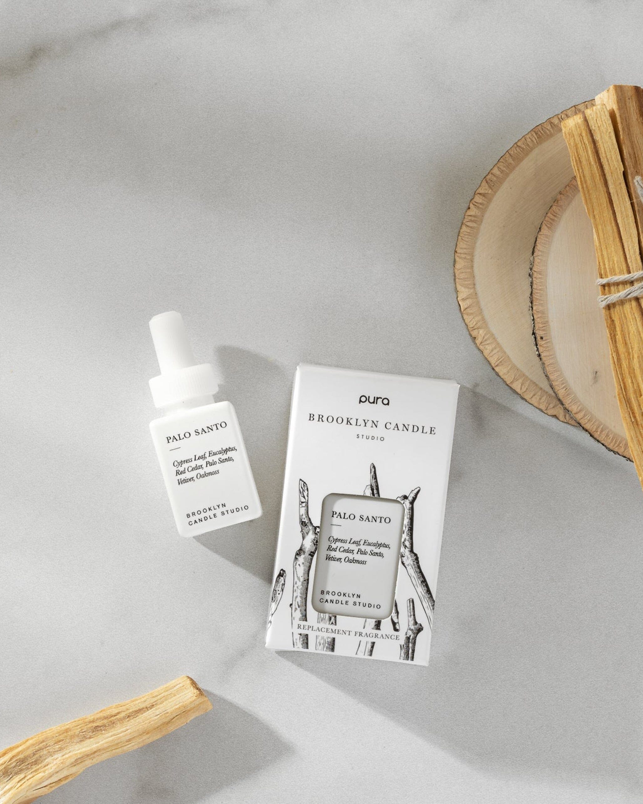 Palo Santo Refill for Pura Pura Brooklyn Candle Studio