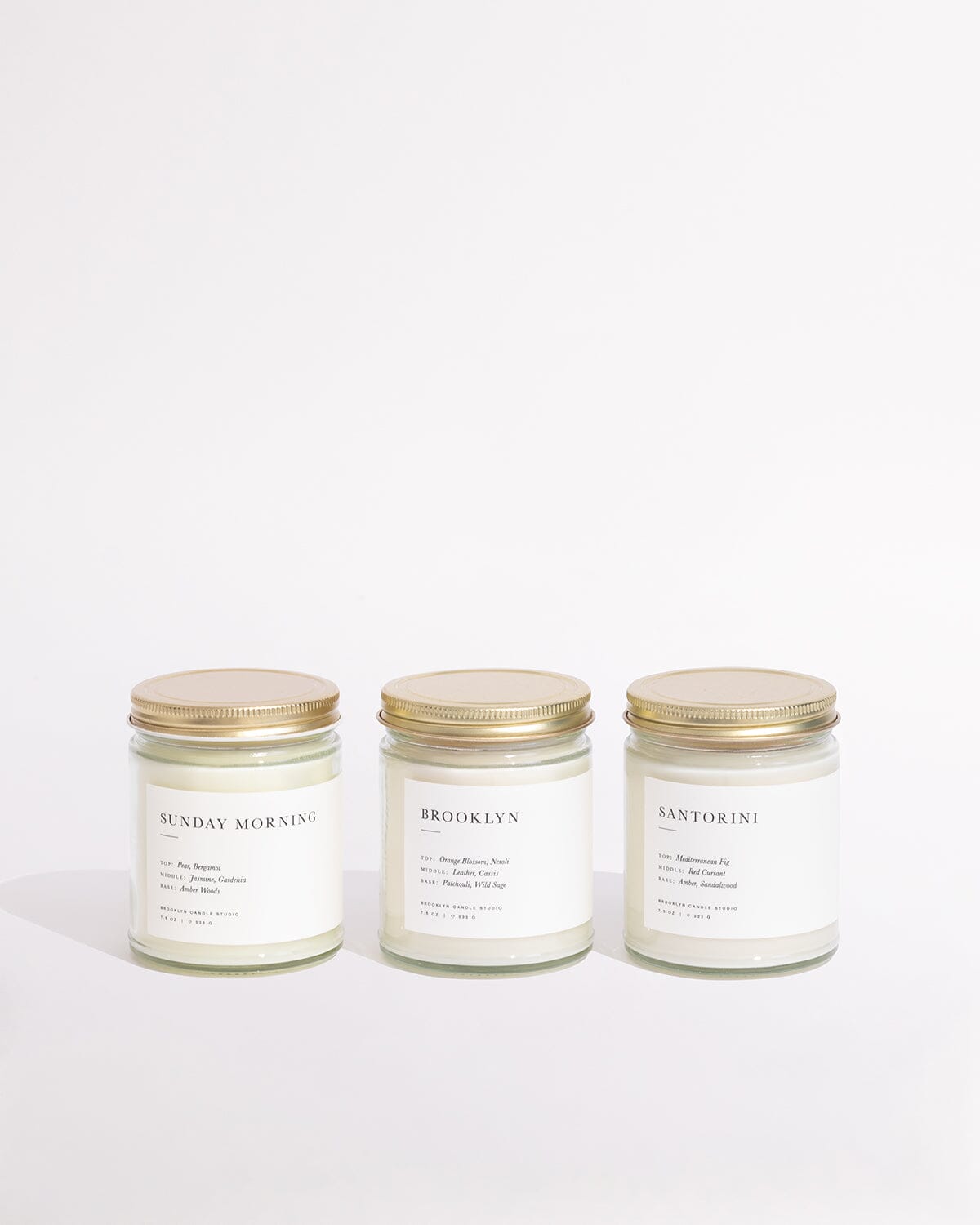 Pick 3 Jar Candles Minimalist Brooklyn Candle Studio