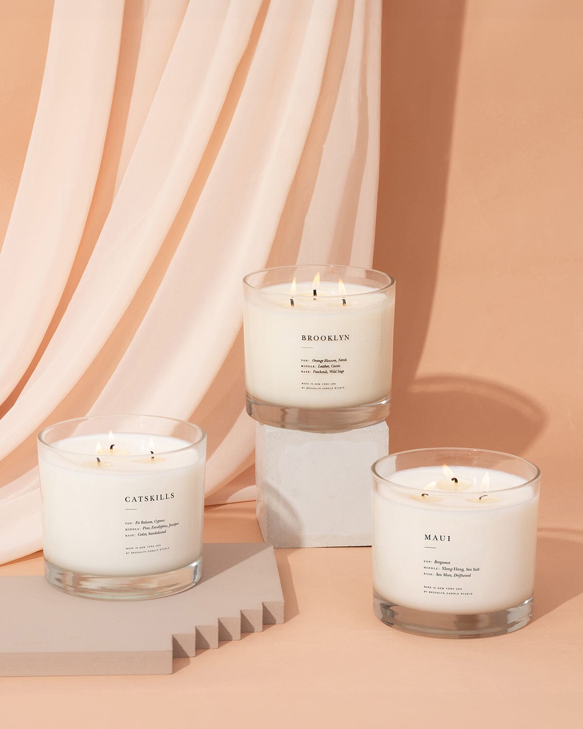 Pick 3 XL Triple-Wick Candles Brooklyn Candle Studio