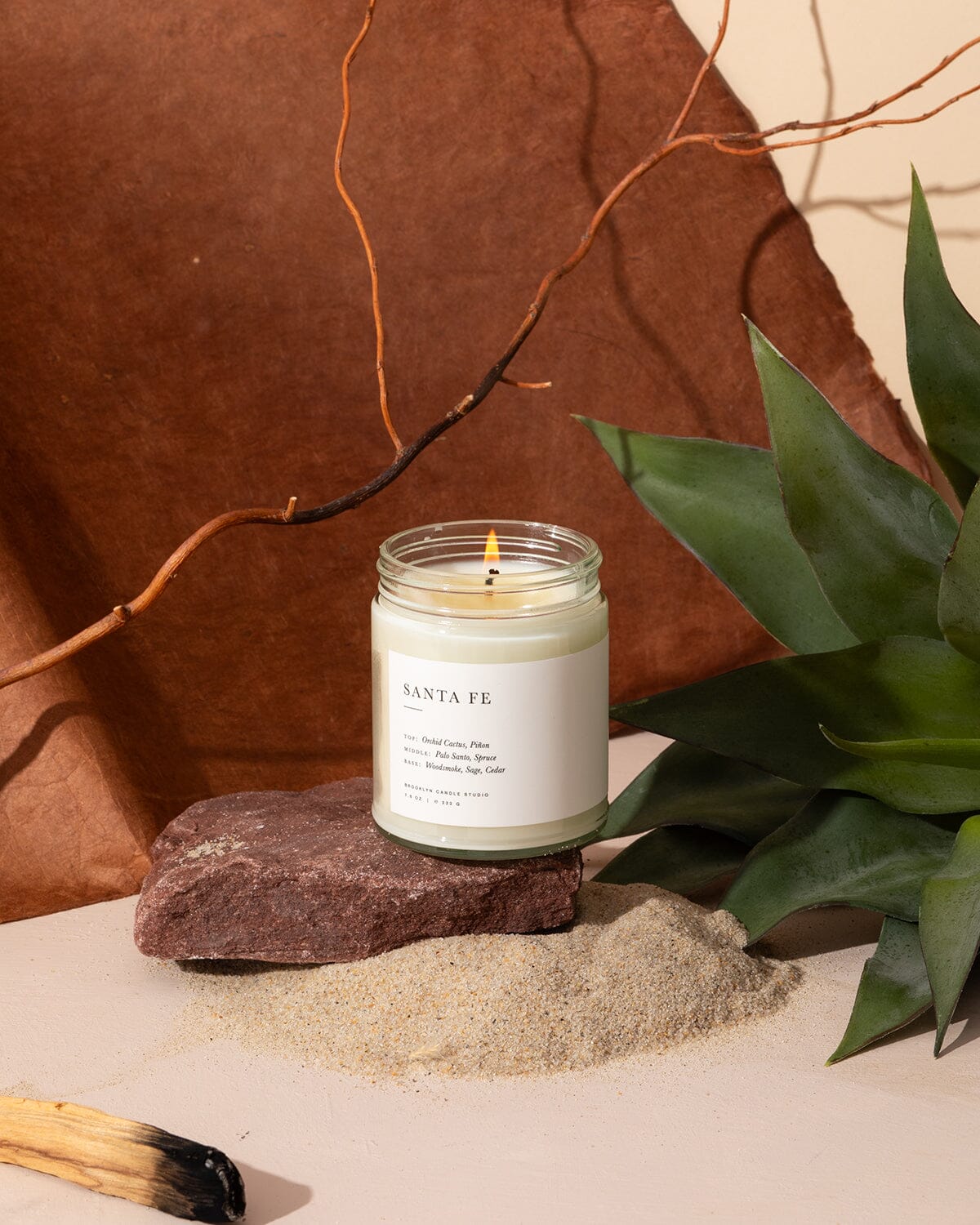 Santa Fe Jar Candle Minimalist Brooklyn Candle Studio