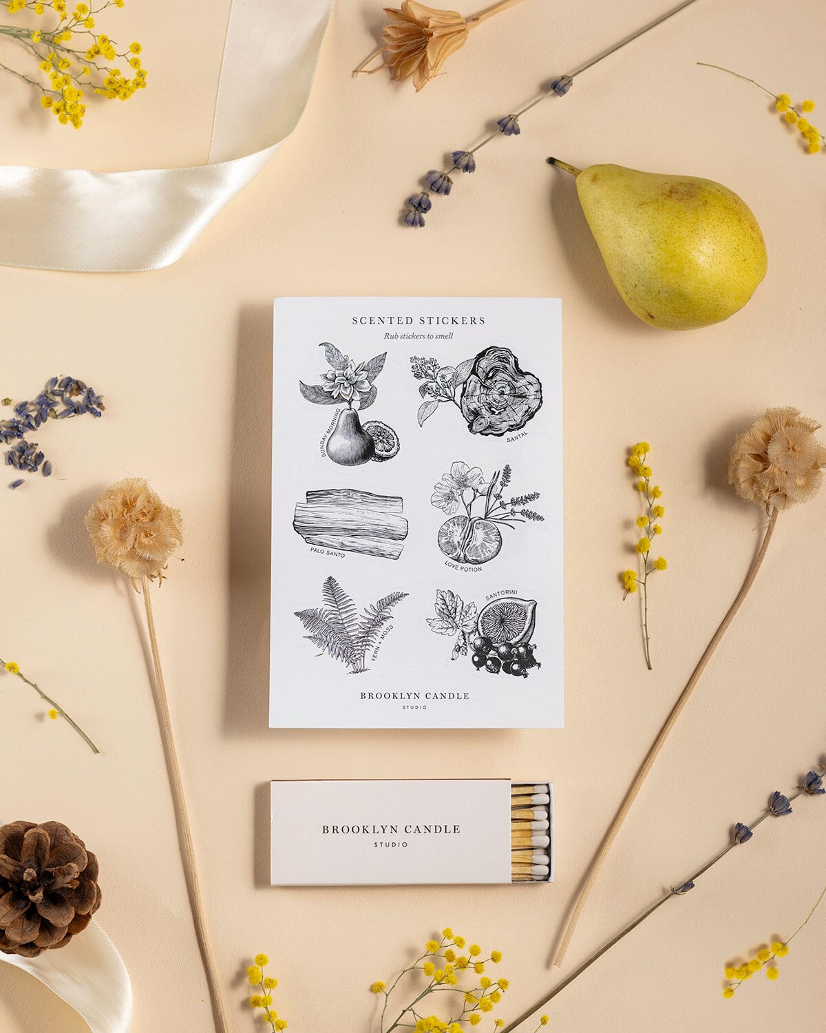 Scented Stickers Discovery Set Gifting & Accessories Brooklyn Candle Studio