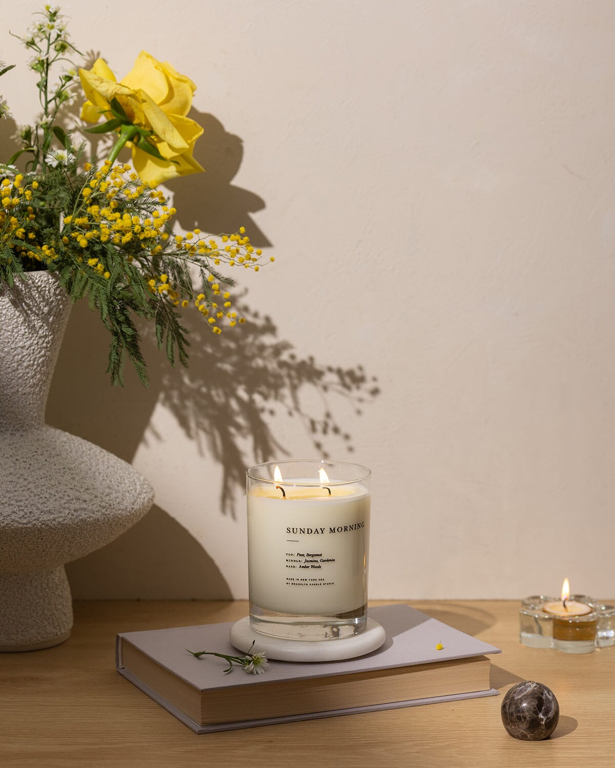 Sunday Morning Classic 2-Wick Candle Escapist Collection Brooklyn Candle Studio