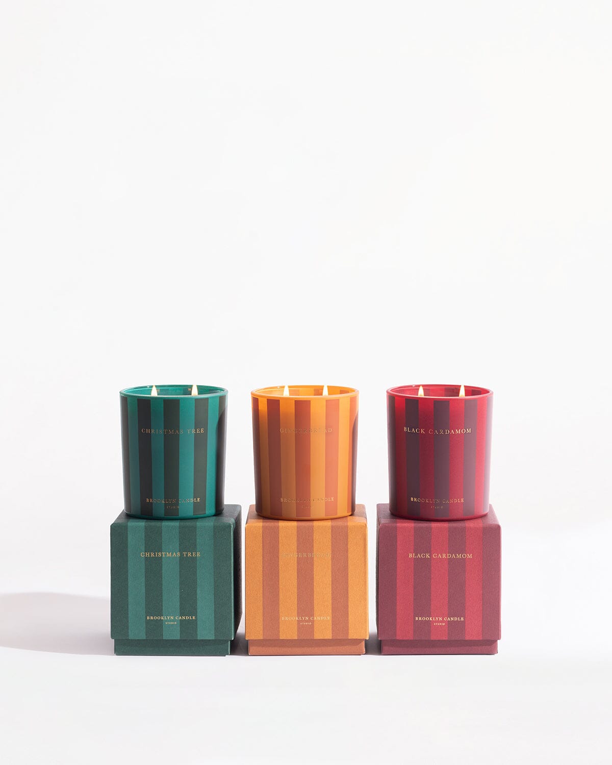 The Holiday Rituals Bundle - Set of 3 Candles 2026 The Holiday Rituals Collection Brooklyn Candle Studio