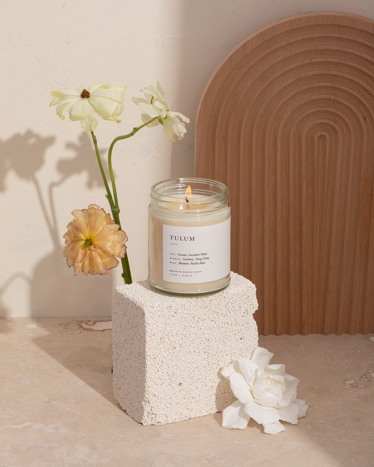 Tulum Jar Candle Minimalist Brooklyn Candle Studio