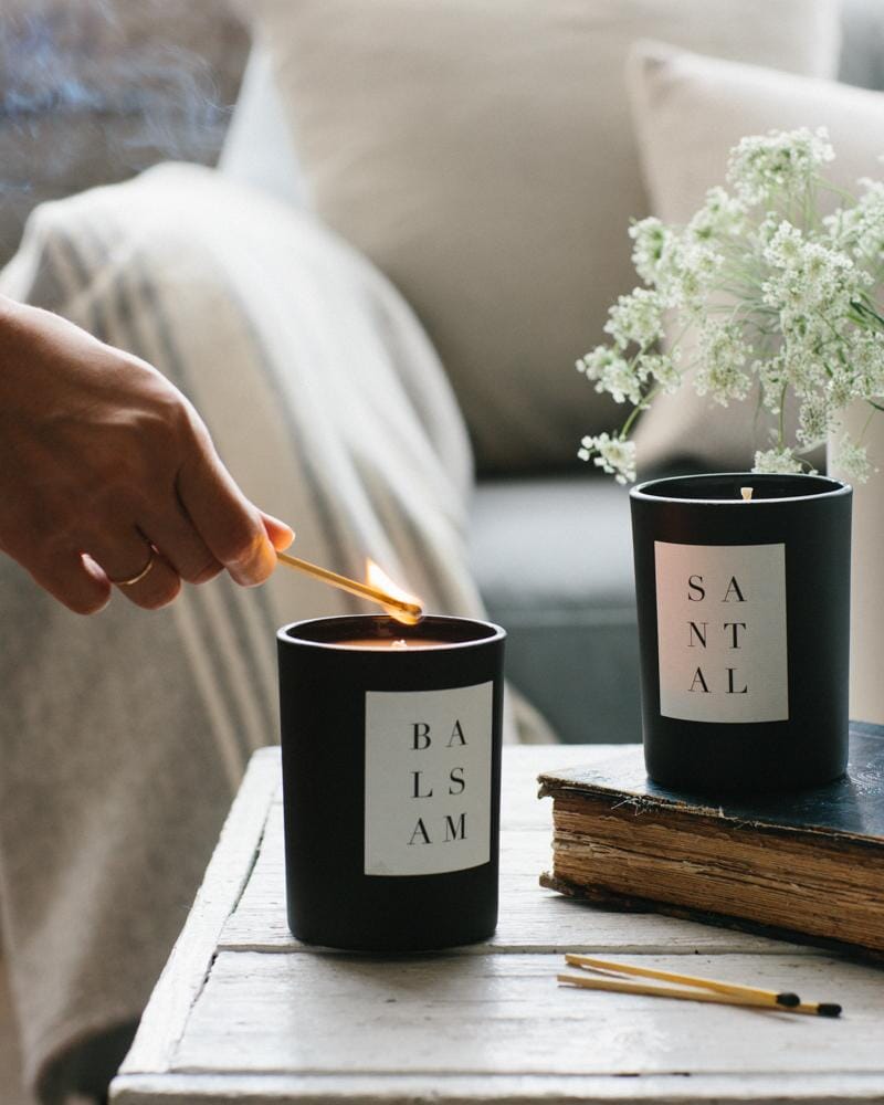 Balsam Noir Candle Noir Collection Brooklyn Candle Studio