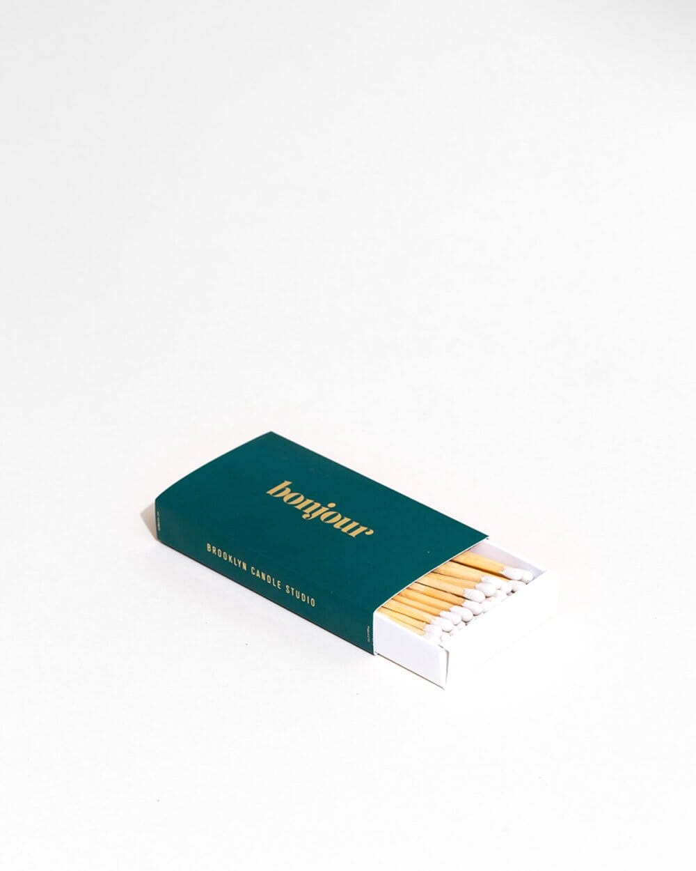 BONJOUR Emerald Long Matches Gifting & Accessories Brooklyn Candle Studio
