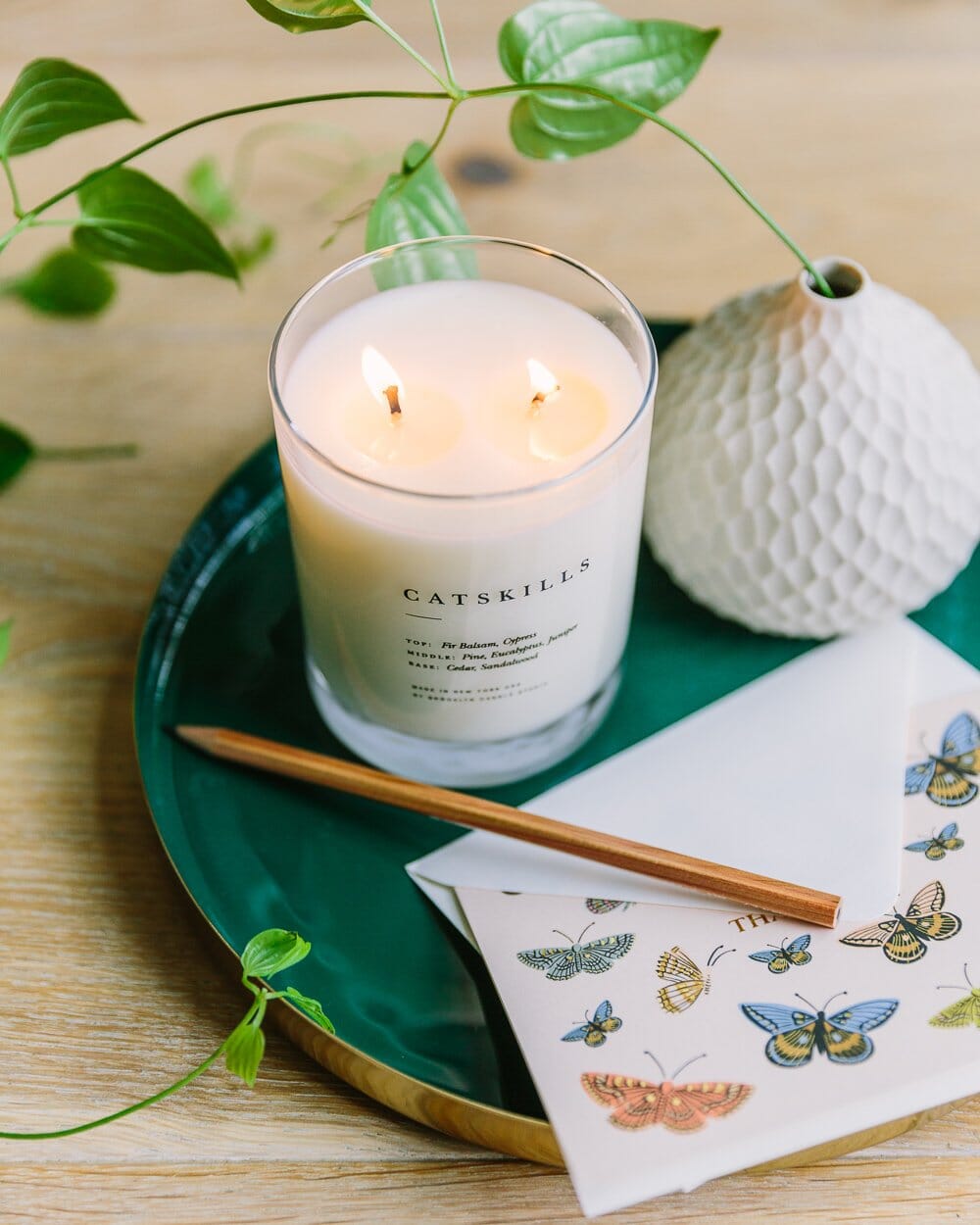 Catskills Classic 2-Wick Candle Escapist Collection Brooklyn Candle Studio