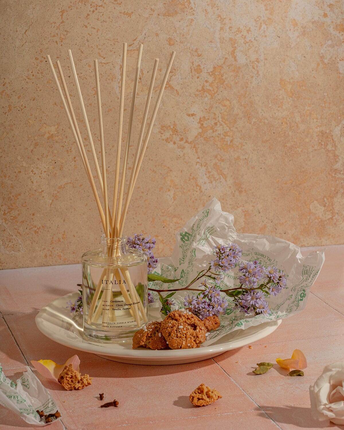 Italia Reed Diffuser Reed Diffusers Brooklyn Candle Studio