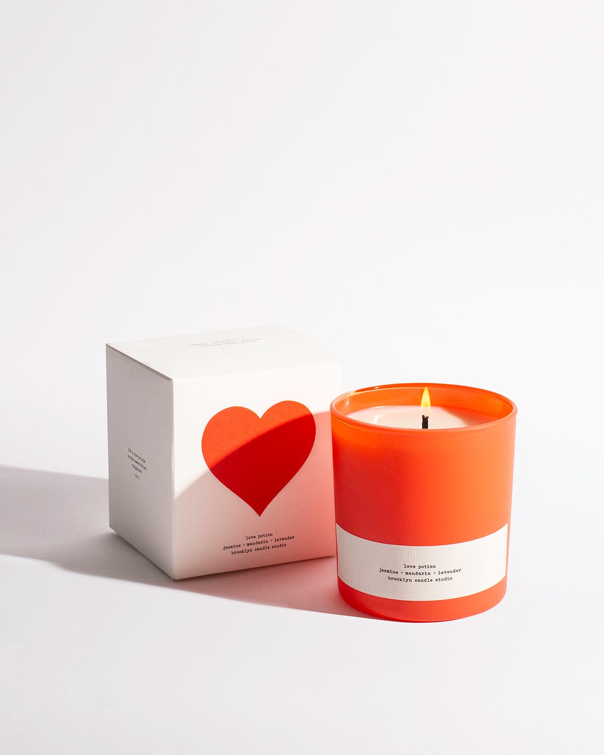 Love Potion Limited Edition Red Glass Candle Limited Edition Brooklyn Candle Studio