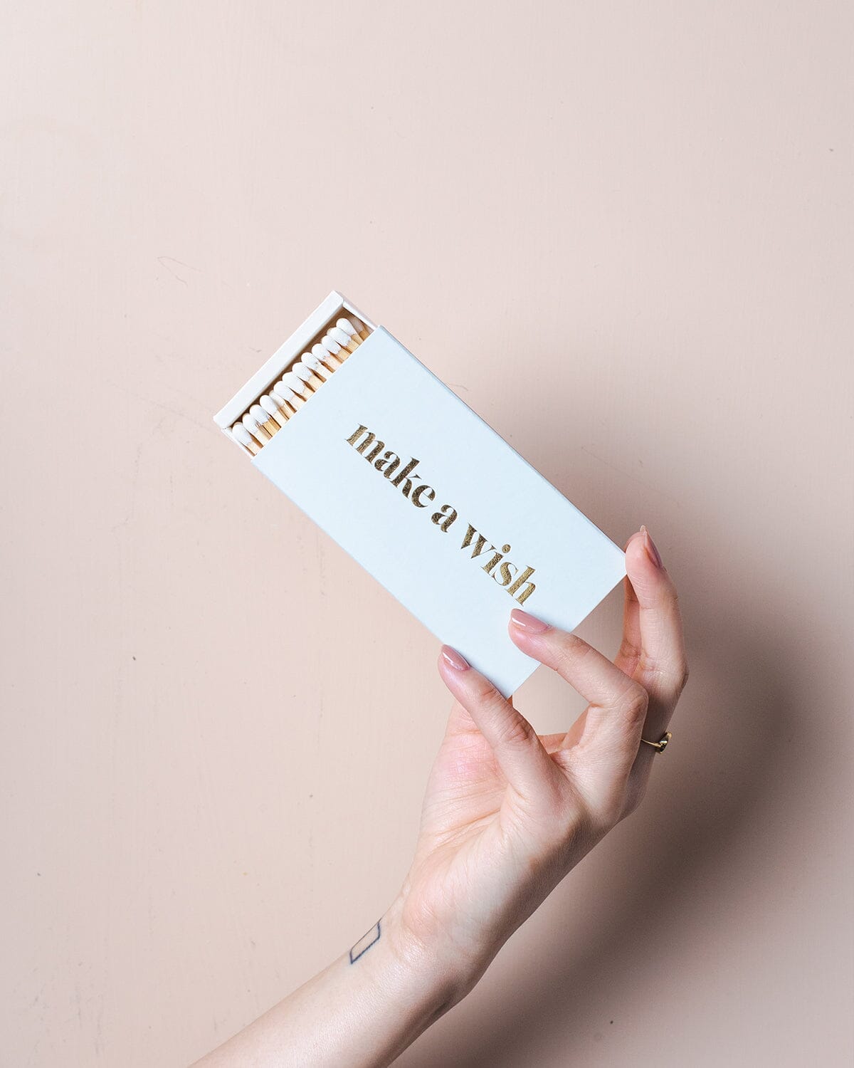 MAKE A WISH Sage Long Matches Gifting & Accessories Brooklyn Candle Studio