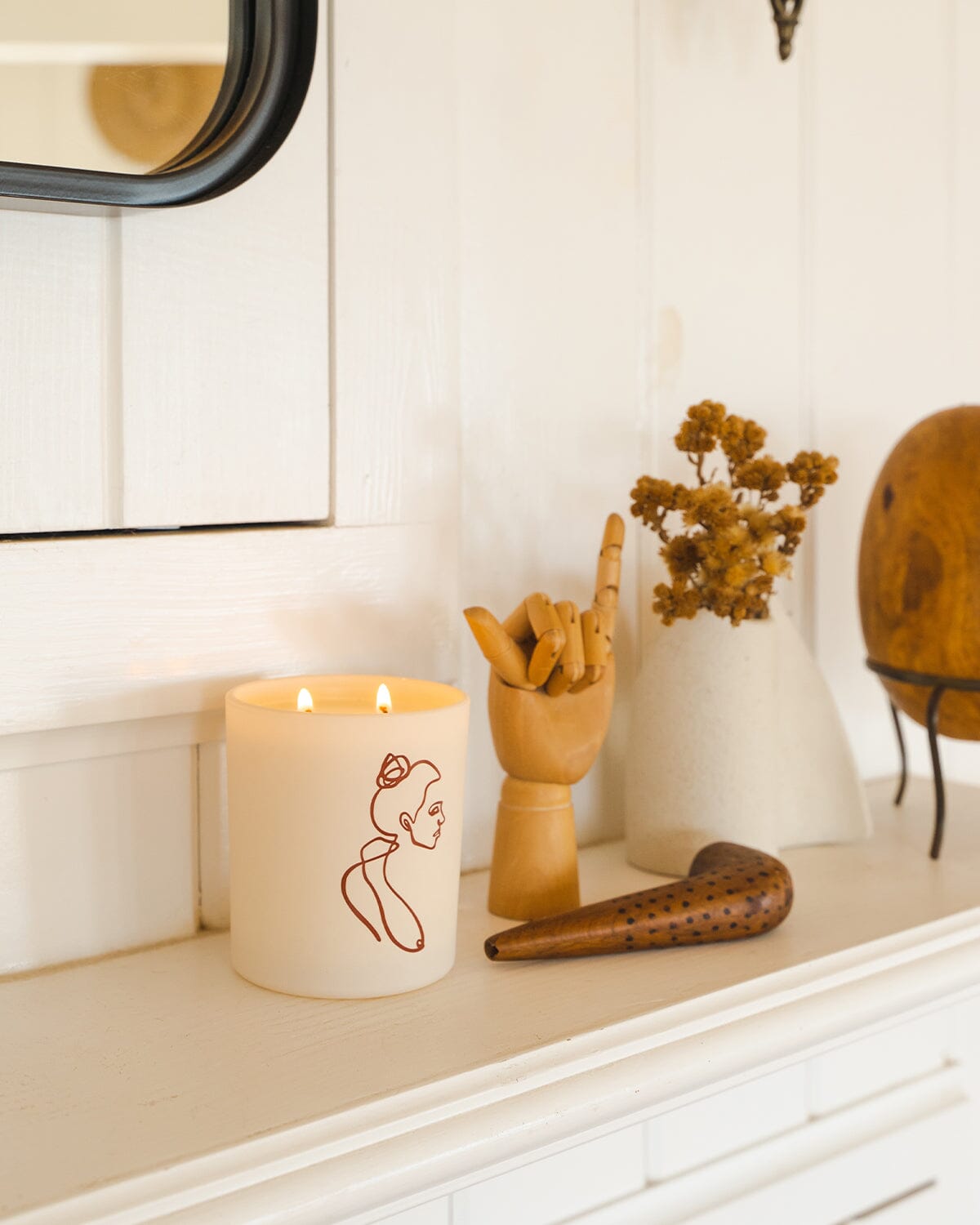Saffron Bloom - Allison Kunath Artist Edition Candle Allison Kunath Brooklyn Candle Studio