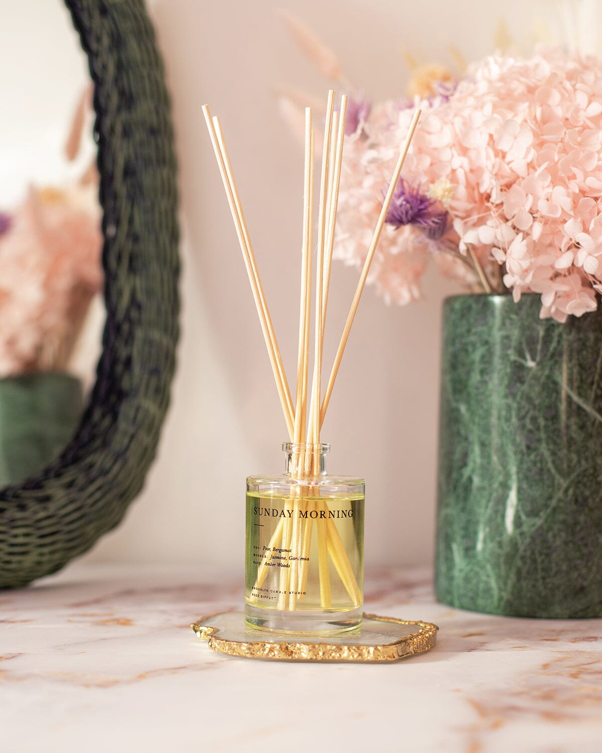 Sunday Morning Reed Diffuser Reed Diffusers Brooklyn Candle Studio