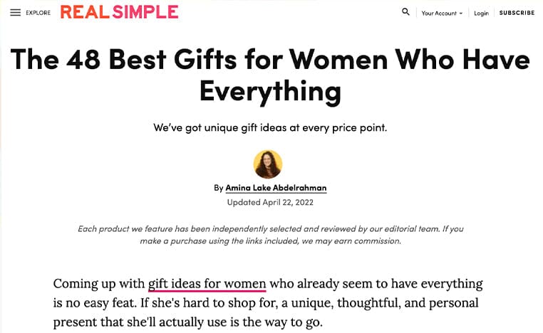 REAL SIMPLE: APRIL 2022