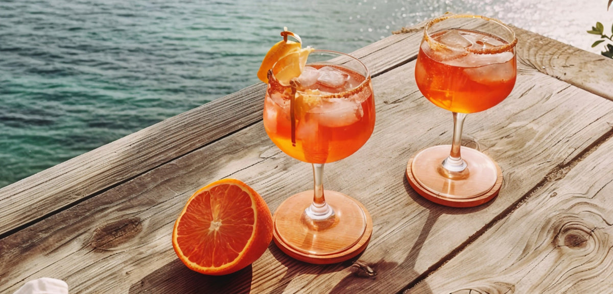 Two Aperol Spritz