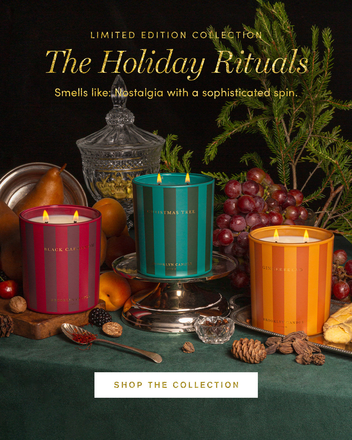 Limited Edition Collection The Holiday Rituals Brooklyn Candle Studio