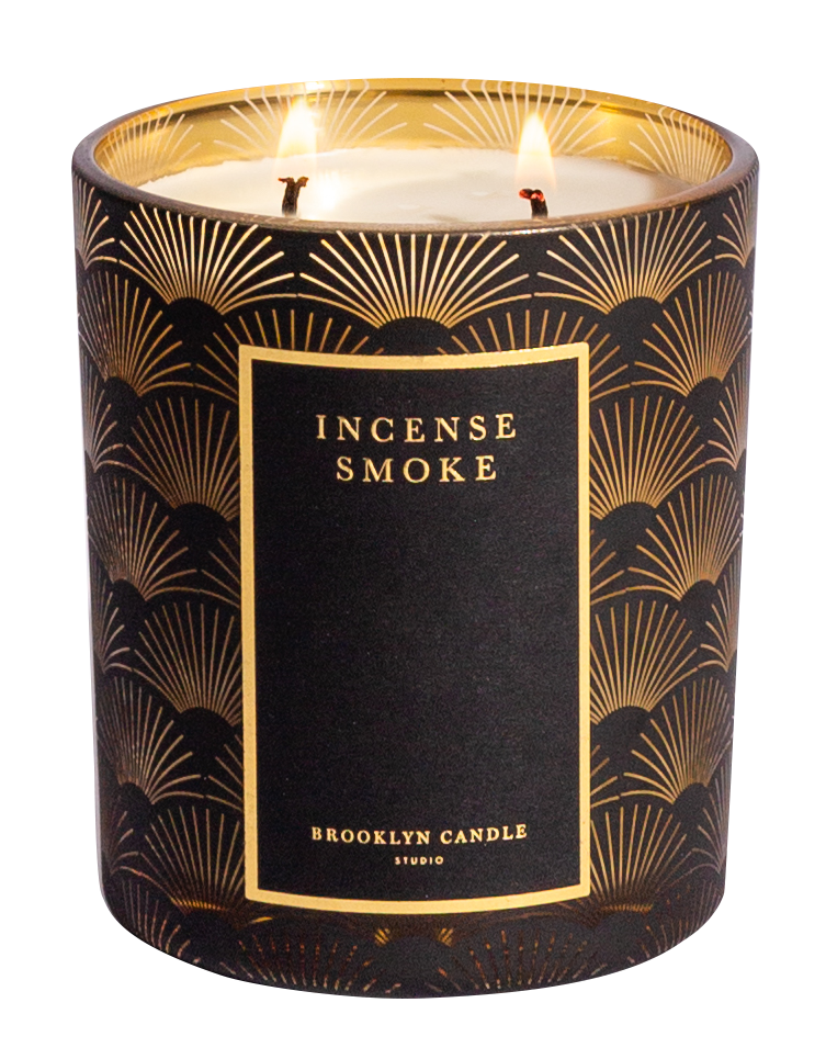 Incense Smoke Candle Lit