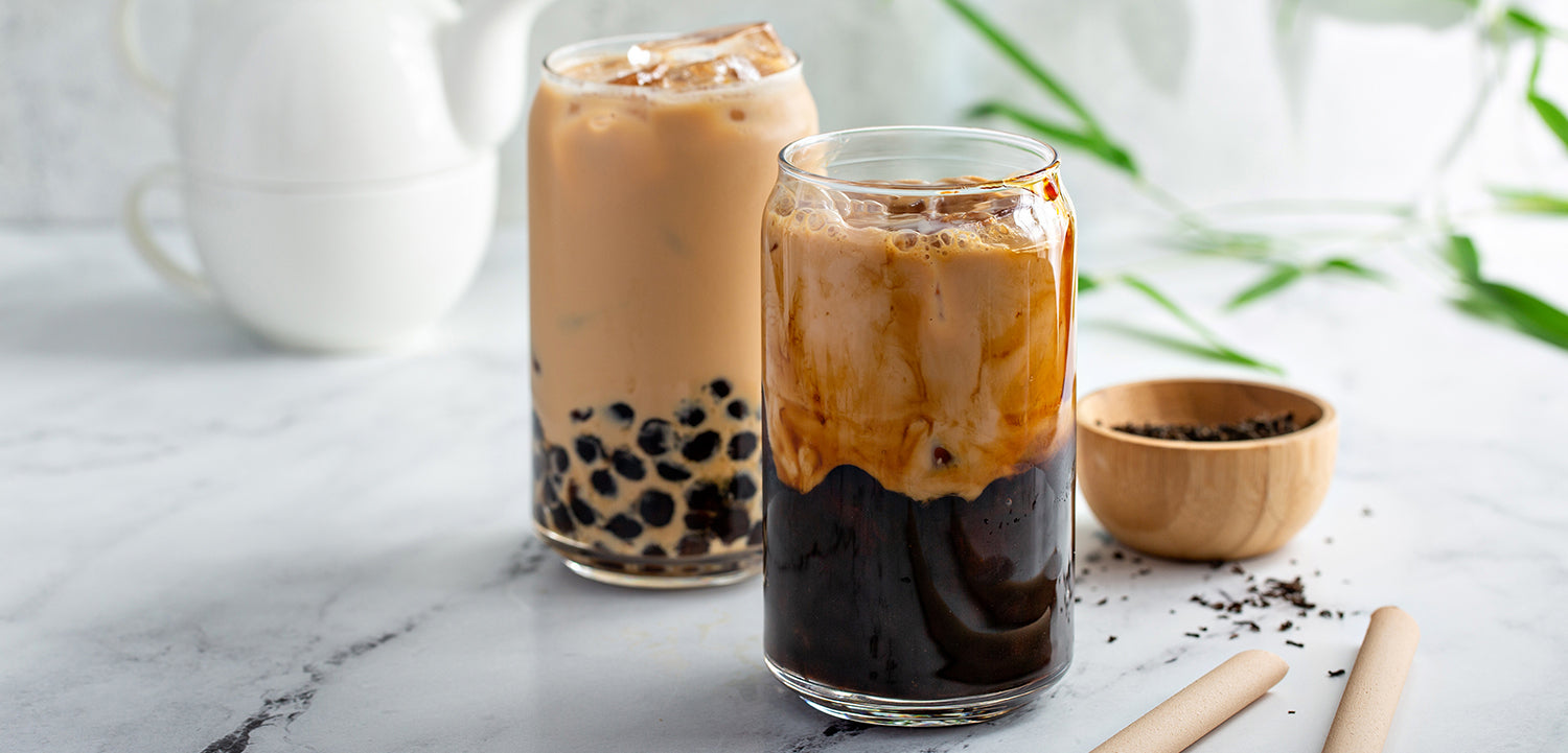 Image of milk tea or tapiocas 