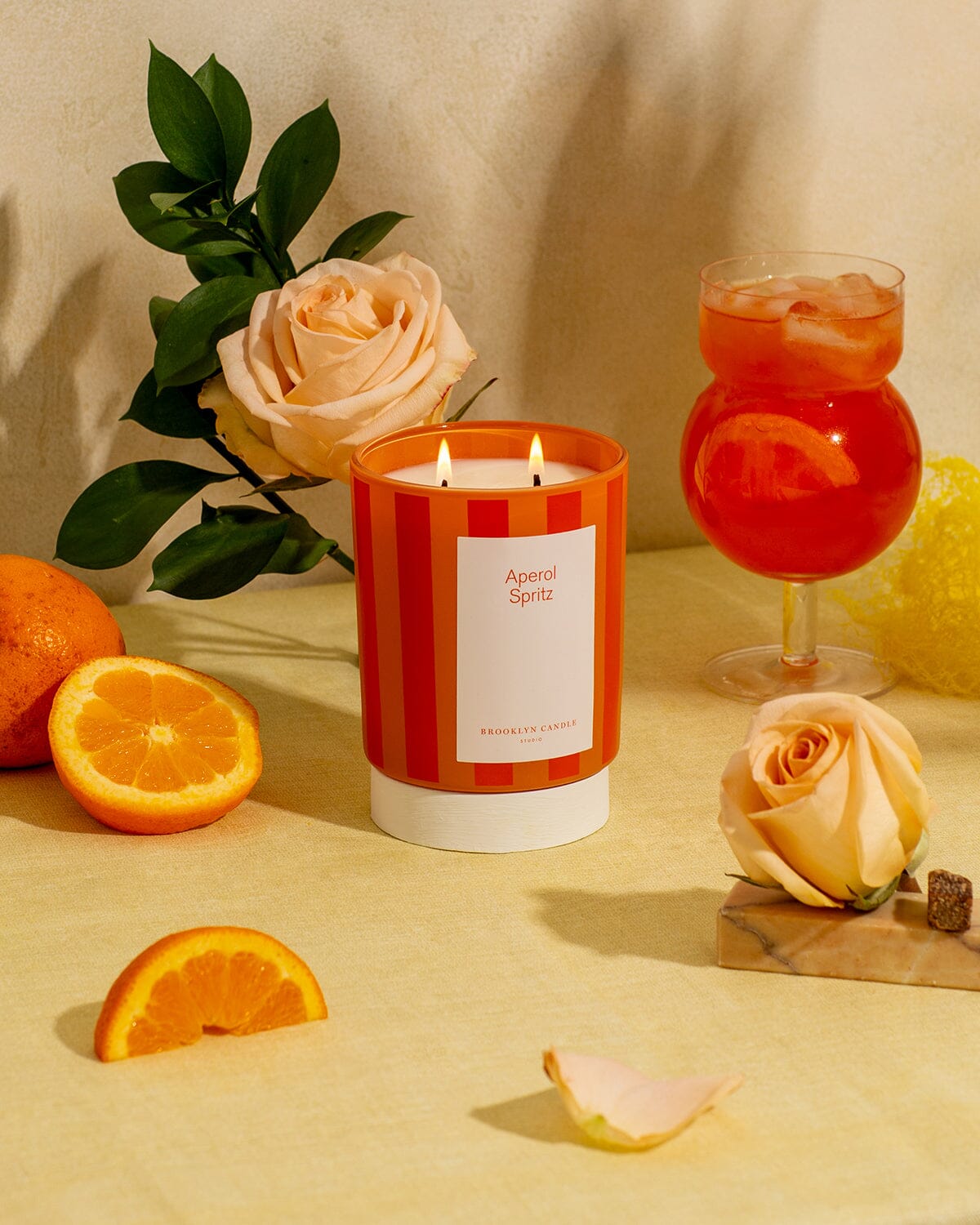 Aperol Spritz Limited Edition Candle Limited Edition Brooklyn Candle Studio 