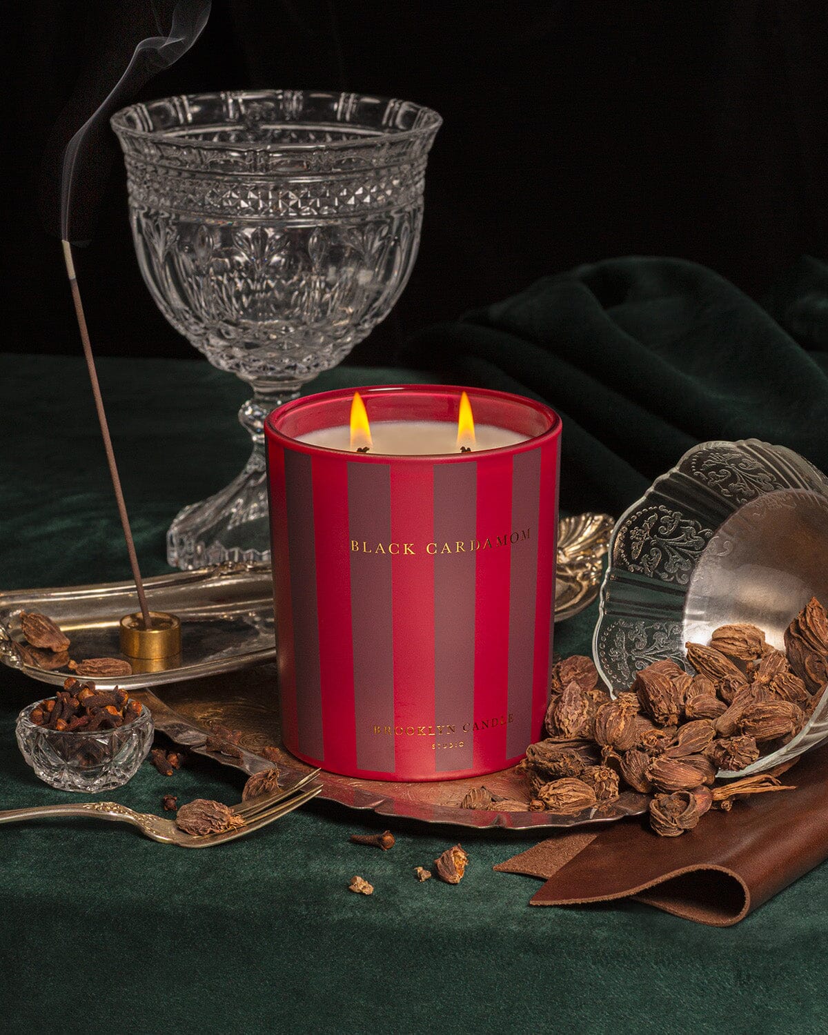 Black Cardamom Holiday Candle Limited Edition Brooklyn Candle Studio 