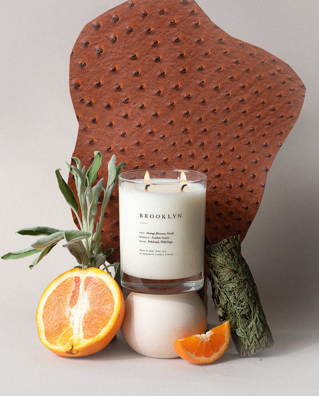 Brooklyn Classic 2-Wick Candle Escapist Collection Brooklyn Candle Studio 