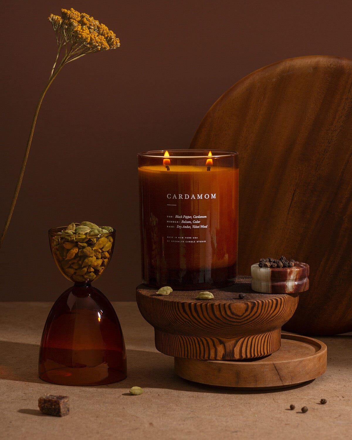Cardamom 2-Wick Candle Limited Edition Brooklyn Candle Studio 