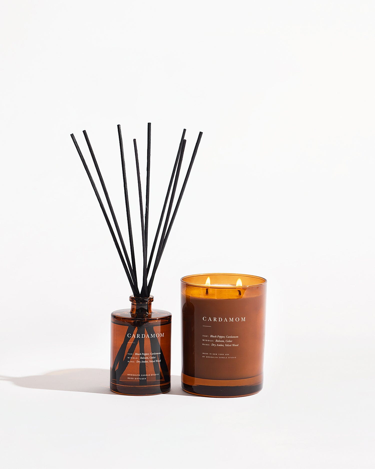 Cardamom Candle + Diffuser Duo 2026 Cabin Collection Brooklyn Candle Studio 