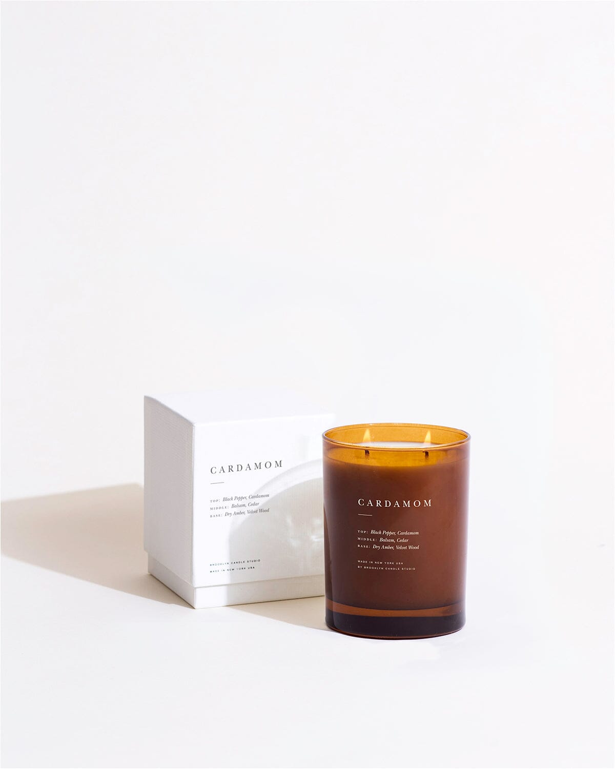 Cardamom Classic 2-Wick Candle Limited Edition Brooklyn Candle Studio 