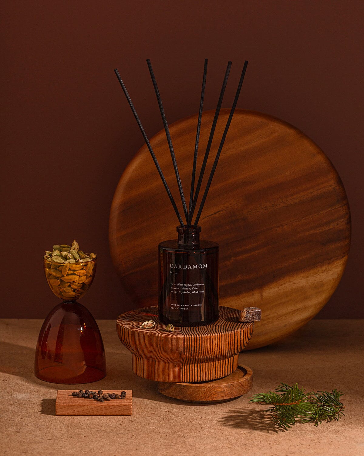 Cardamom Reed Diffuser Reed Diffusers Brooklyn Candle Studio 