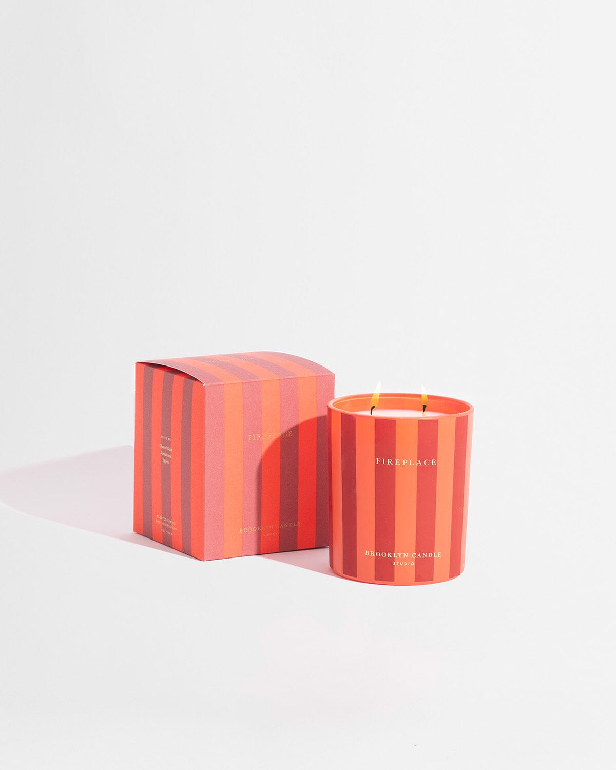 Fireplace Holiday Candle Limited Edition Brooklyn Candle Studio 