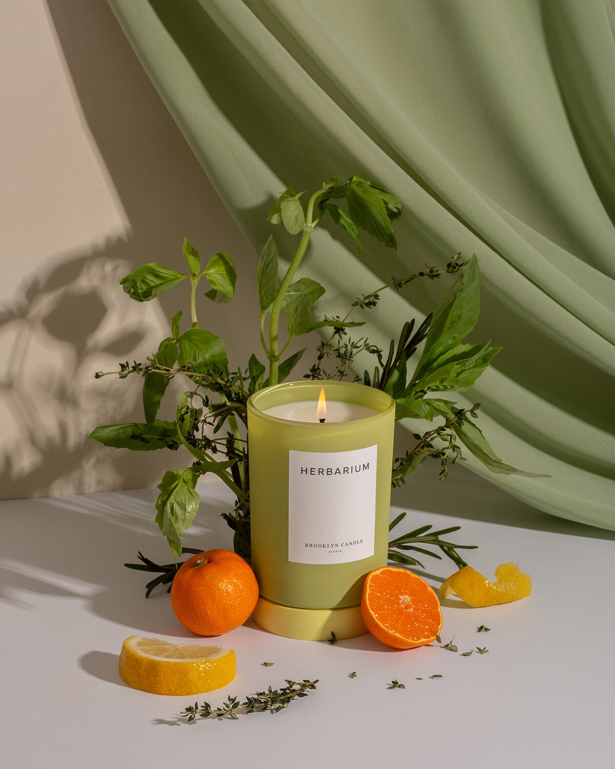 Herbarium Limited Edition Candle Herbarium Collection Brooklyn Candle Studio 